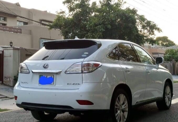 
								Lexus RX Series 450H.. 2010 full									