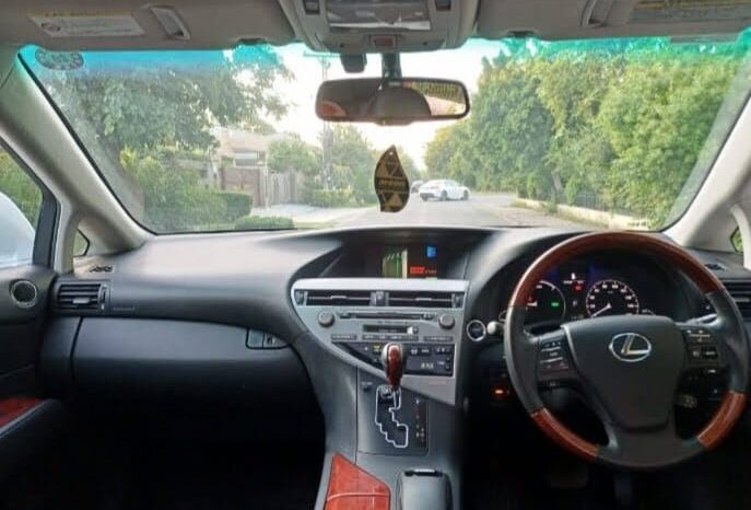 
								Lexus RX Series 450H.. 2010 full									